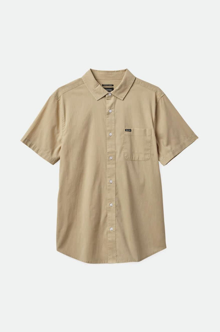 Brixton Charter Sol Wash Short Sleeve Woven (Men&