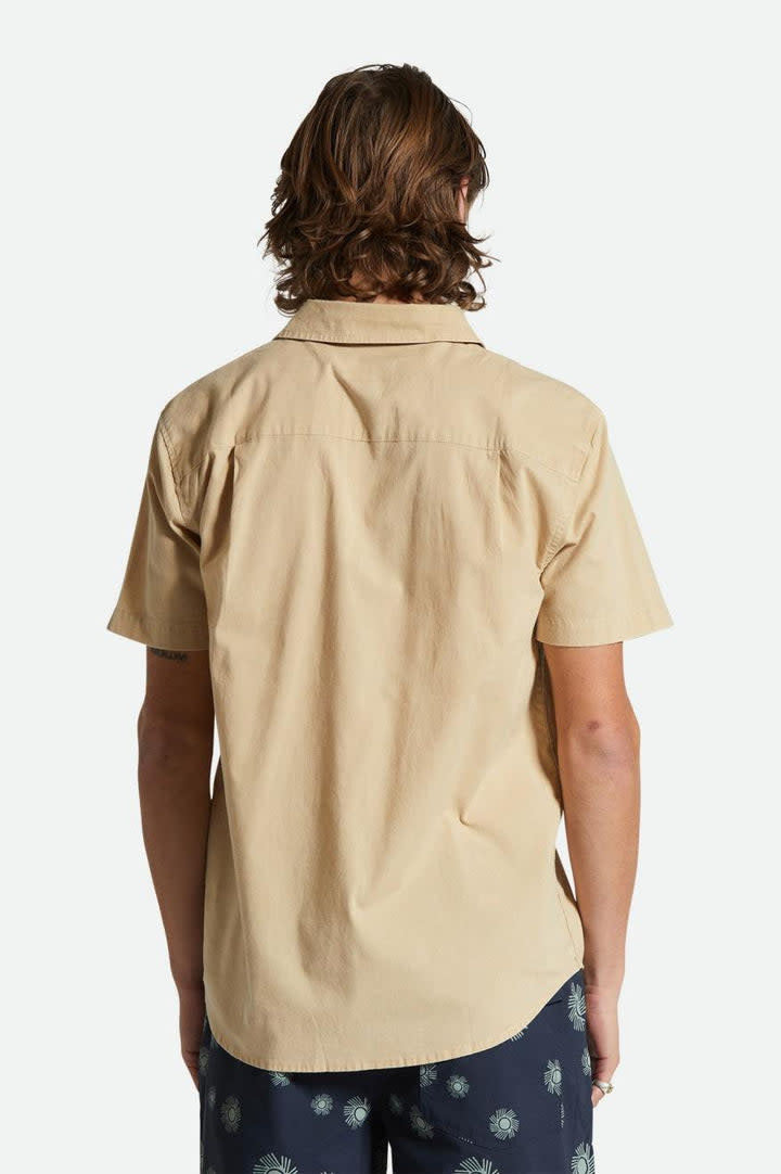Brixton Charter Sol Wash Short Sleeve Woven (Men&