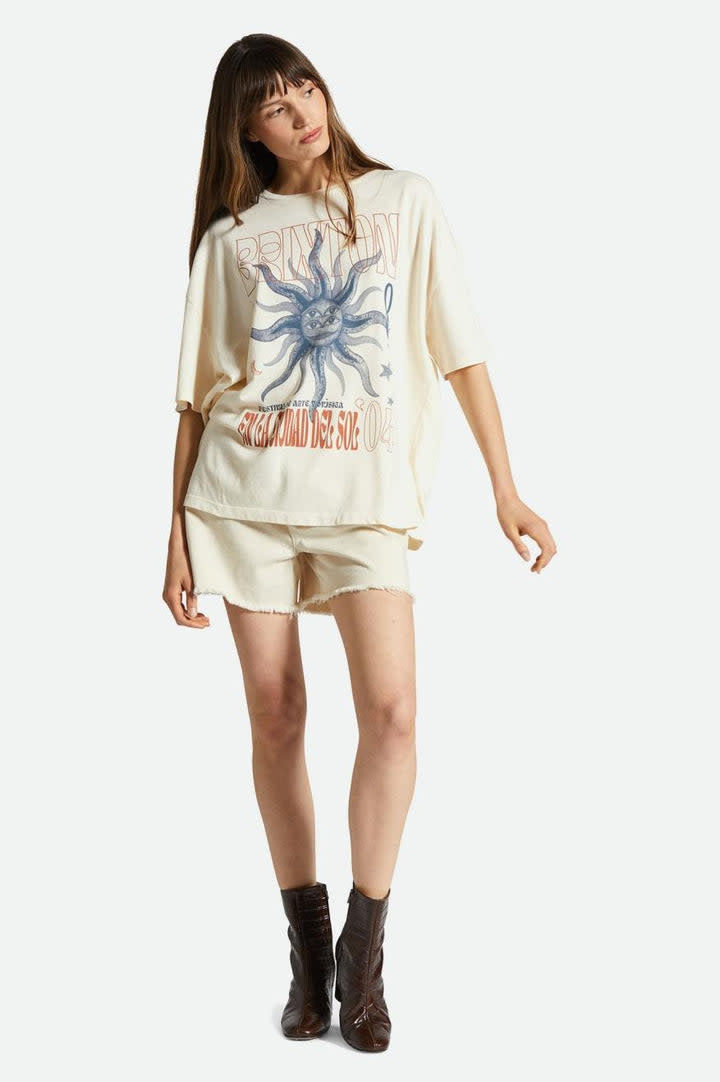 Brixton El Festival Oversized Boyfriend Tee (Women&