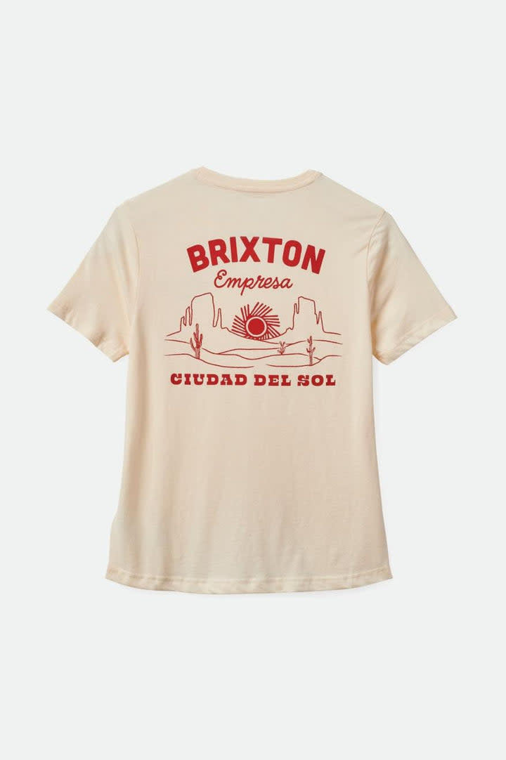Brixton Empresa Fitted Crew Tee (Women&