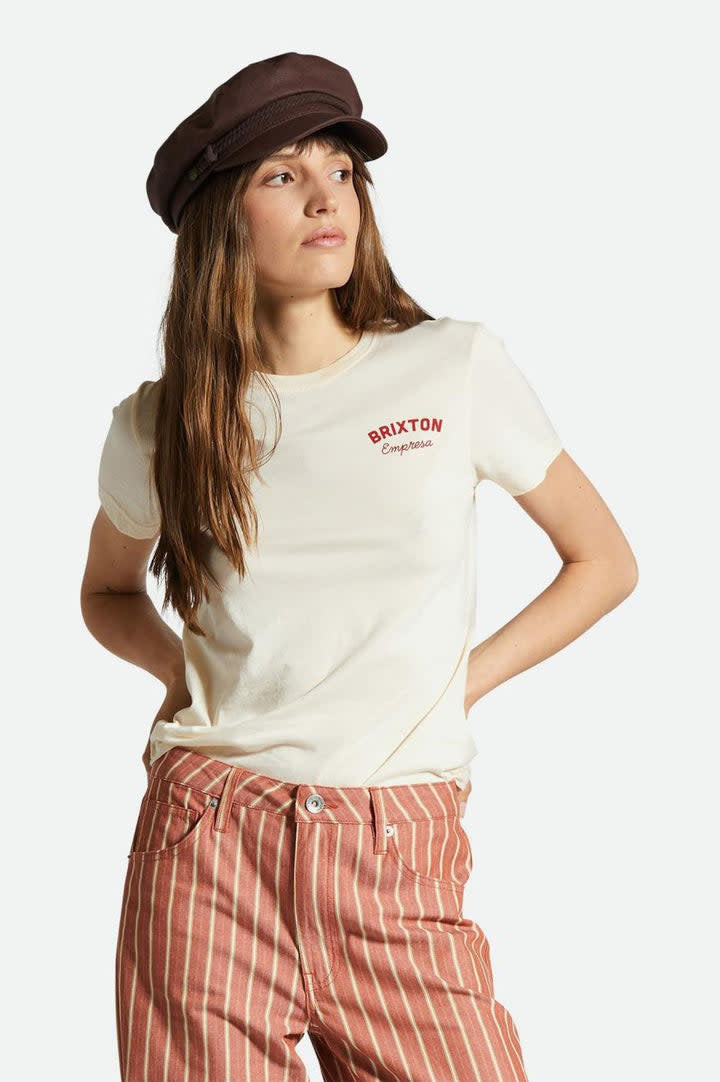 Brixton Empresa Fitted Crew Tee (Women&