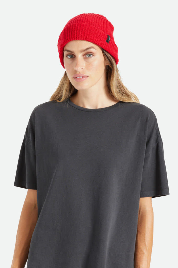 Brixton Heist Beanie (Unisex) | Red