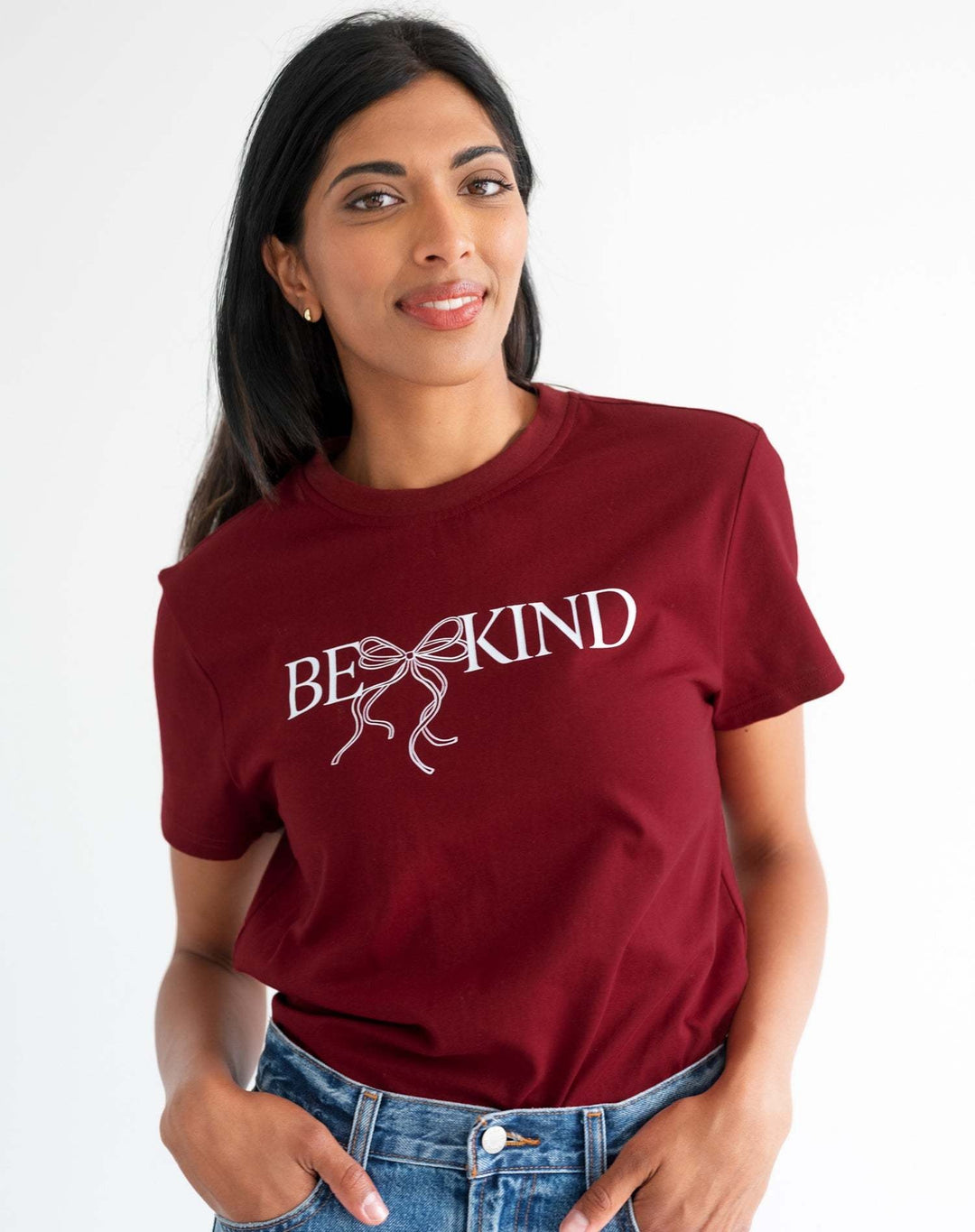Brunette Be Kind Regular Tee (Women&