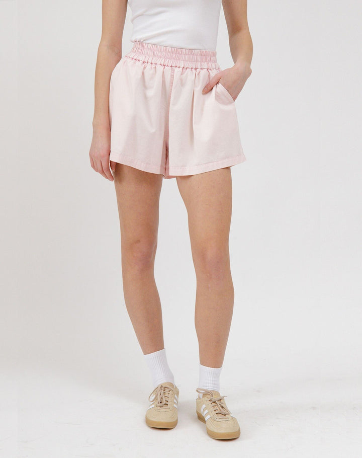 Brunette Chambray Short | Pink