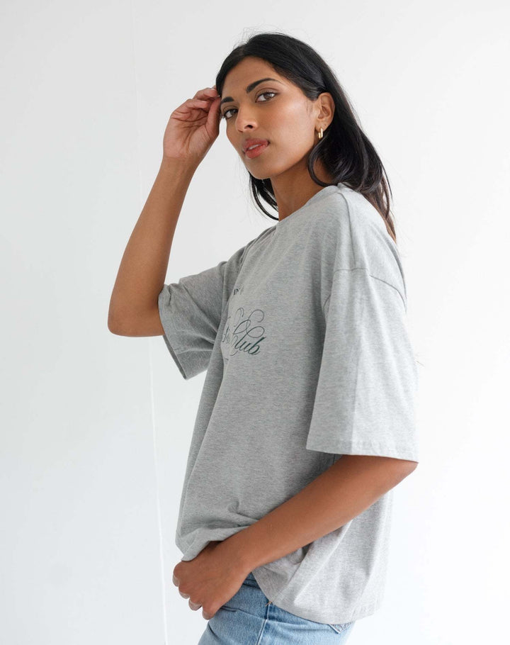 Brunette Kind Club Boxy Tee (Women&
