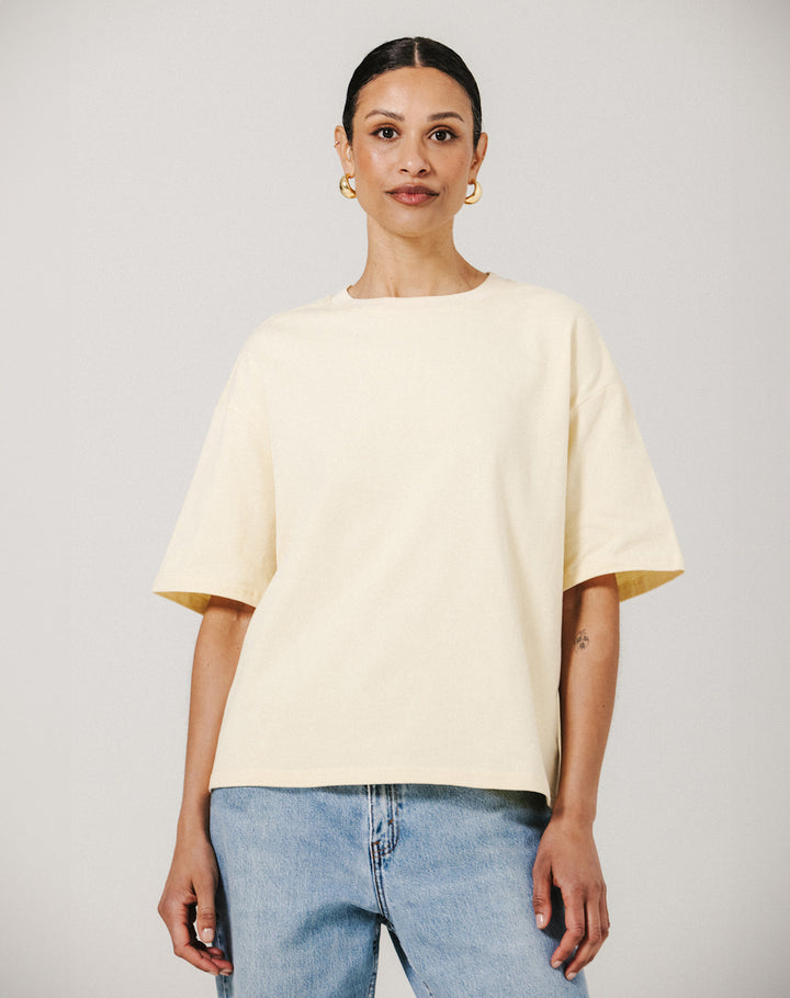 Brunette Boxy Tee (Women&