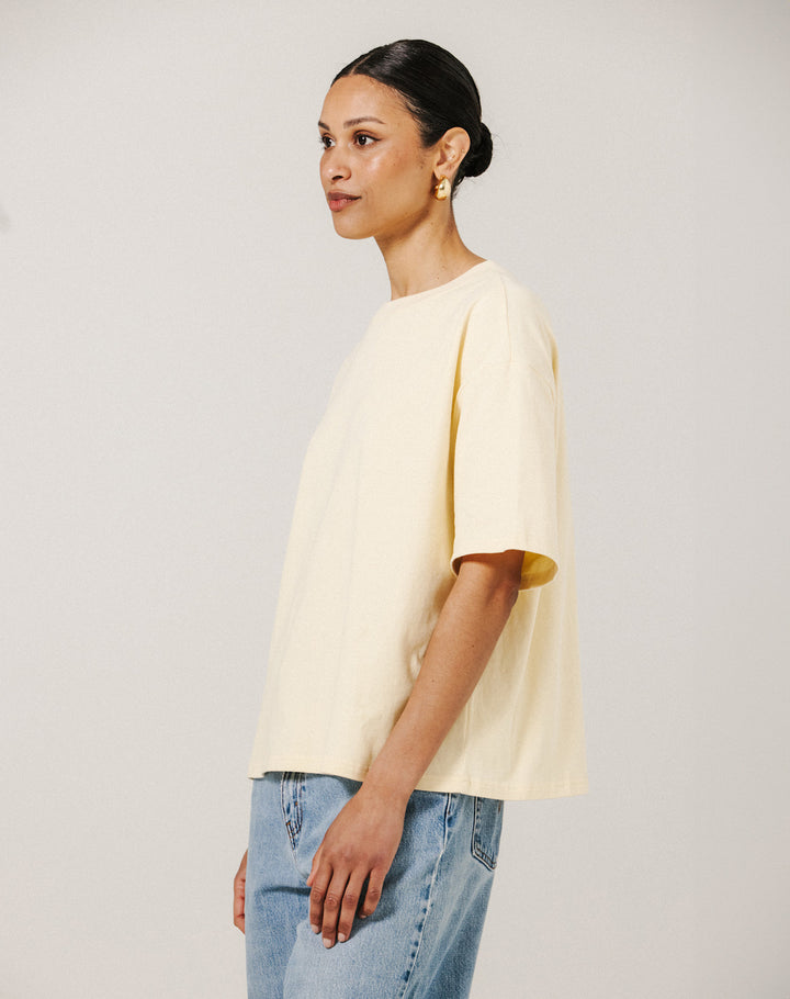 Brunette Boxy Tee (Women&