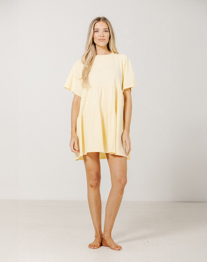 Brunette Tiered Dress | Limoncello