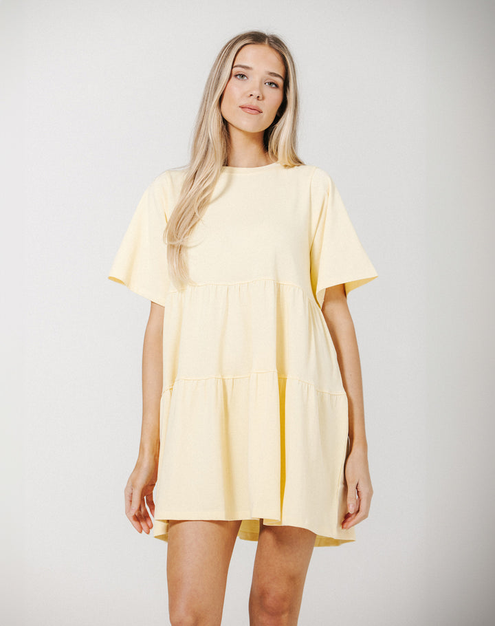 Brunette Tiered Dress | Limoncello
