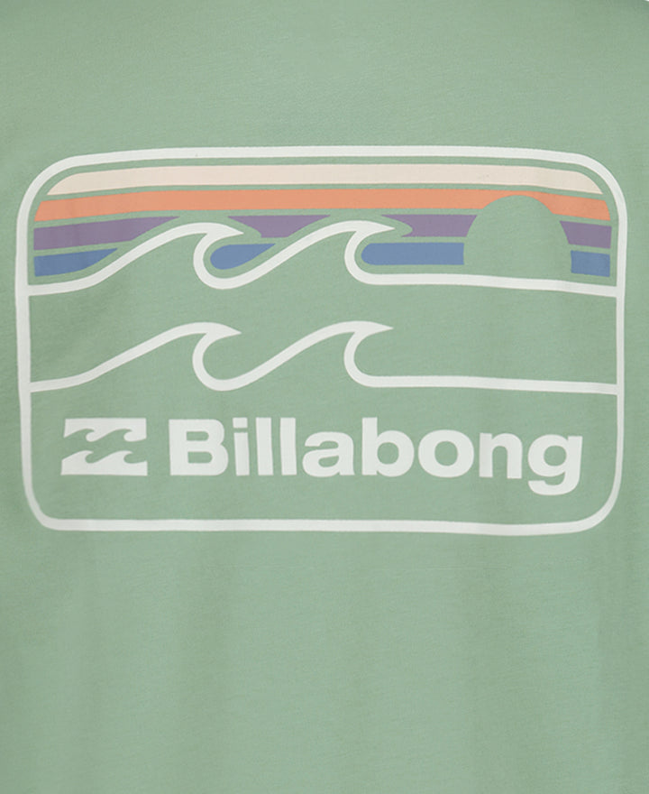 Billabong Runner Ss (Youth) | Green Ash