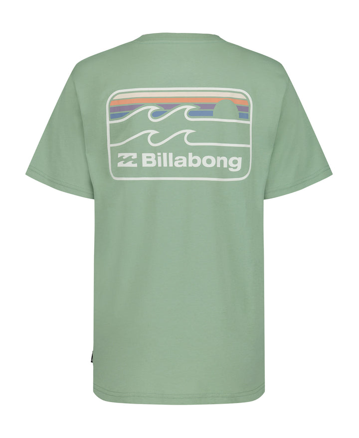 Billabong Runner Ss (Youth) | Green Ash