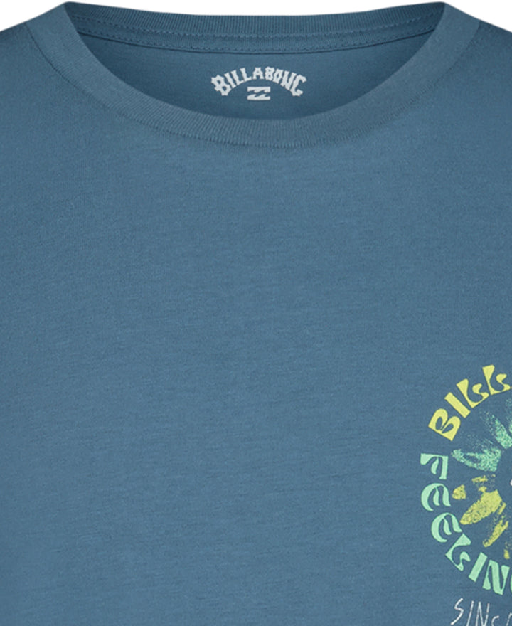 Billabong Psych Frog Ss (Youth) | Real Teal