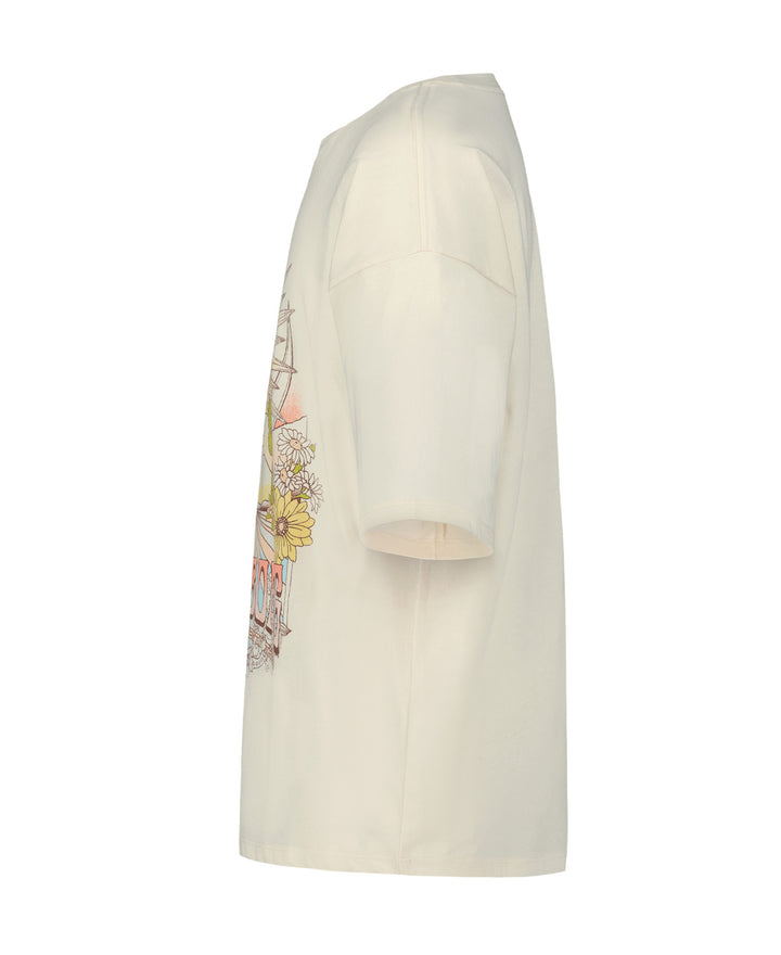 Billabong Sunsets Oversized T-Shirt (Youth) | Salt Crystal