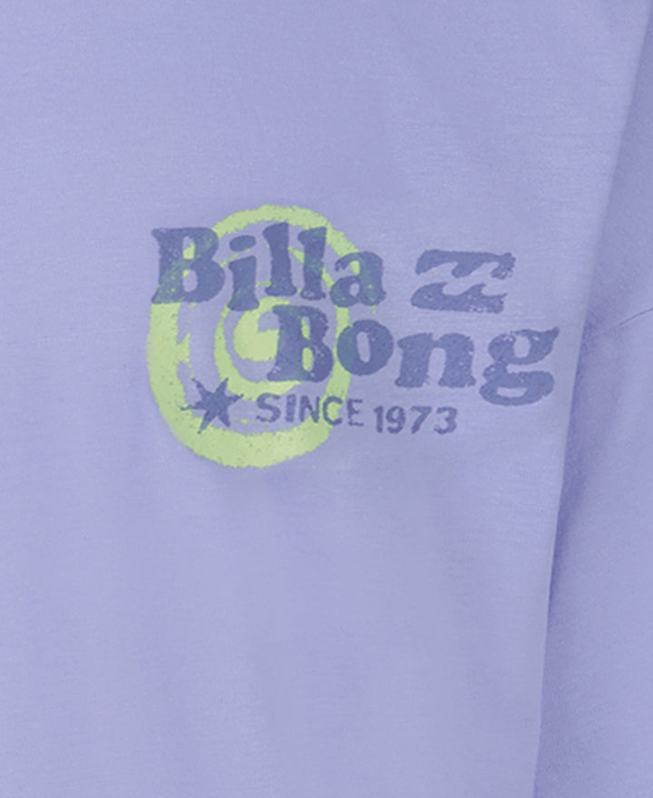 Billabong Sound Oversized T-Shirt (Youth) | Baby Lavender