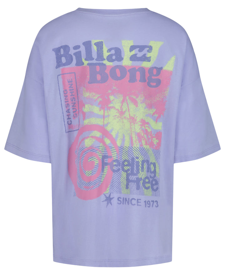 Billabong Sound Oversized T-Shirt (Youth) | Baby Lavender