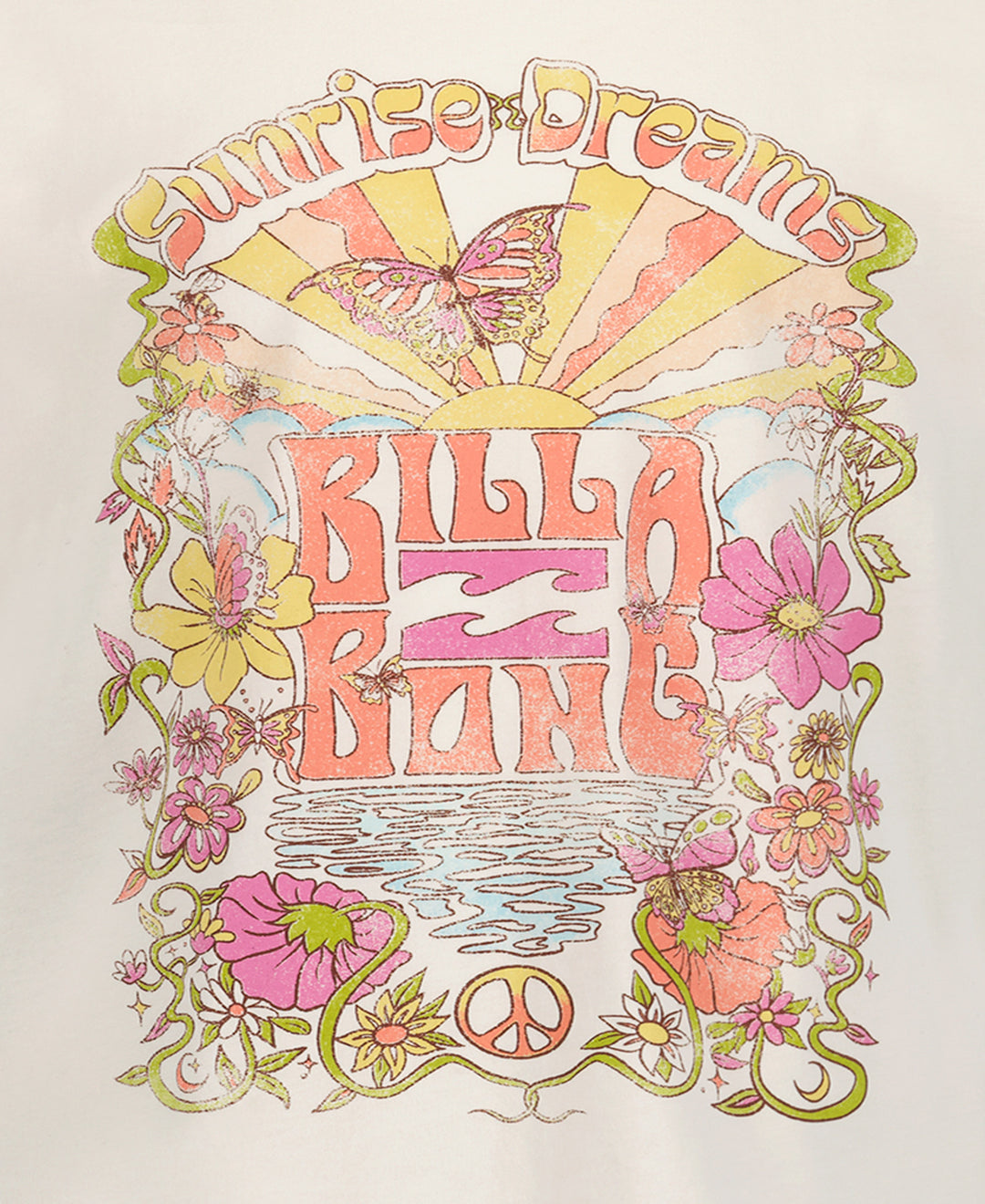 Billabong Sunrise Oversized T-Shirt (Youth) | Salt Crystal