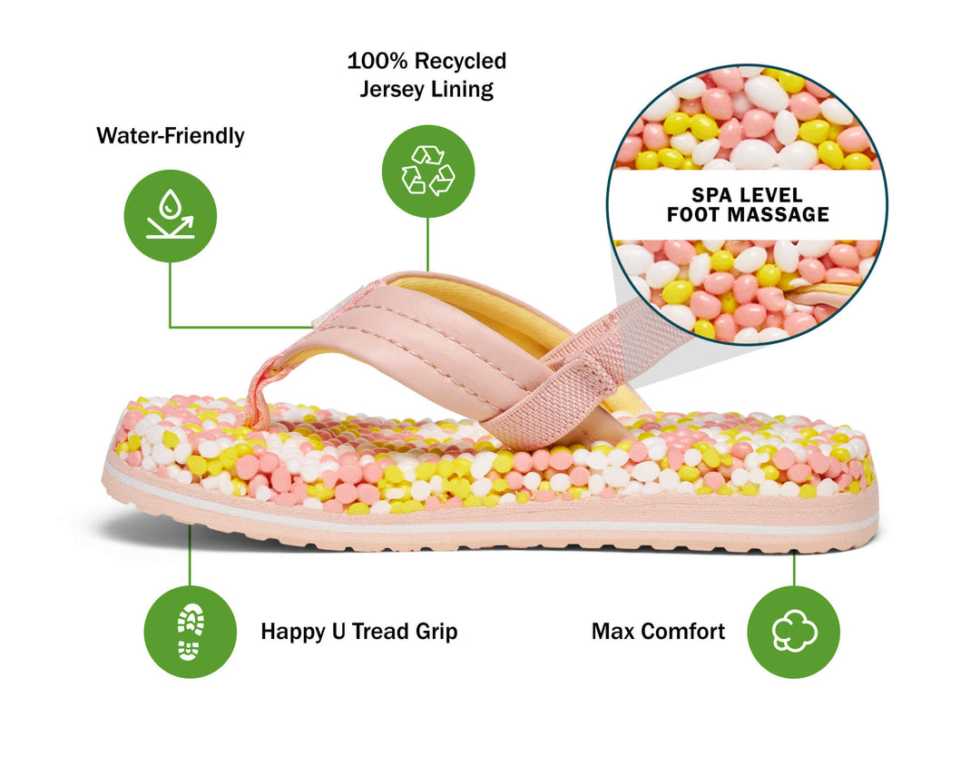 Sanuk Bubblecush (Youth) | Pearl Blush