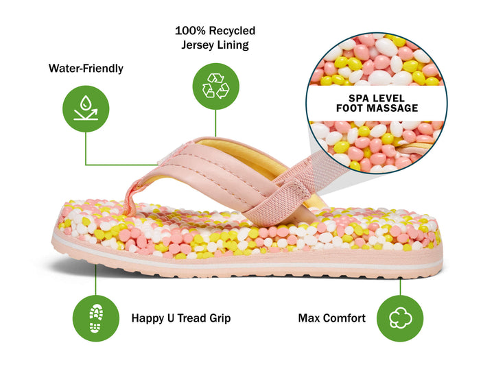 Sanuk Bubblecush (Youth) | Pearl Blush