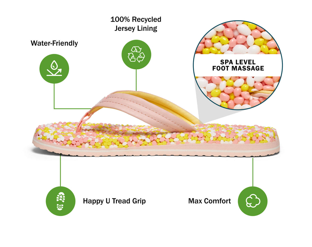 Sanuk Bubblecush (Youth) | Pearl Blush