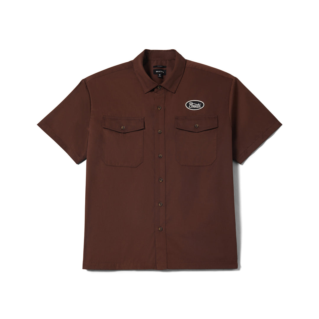 Brixton Builders Olson Short Sleeve Woven (Men&