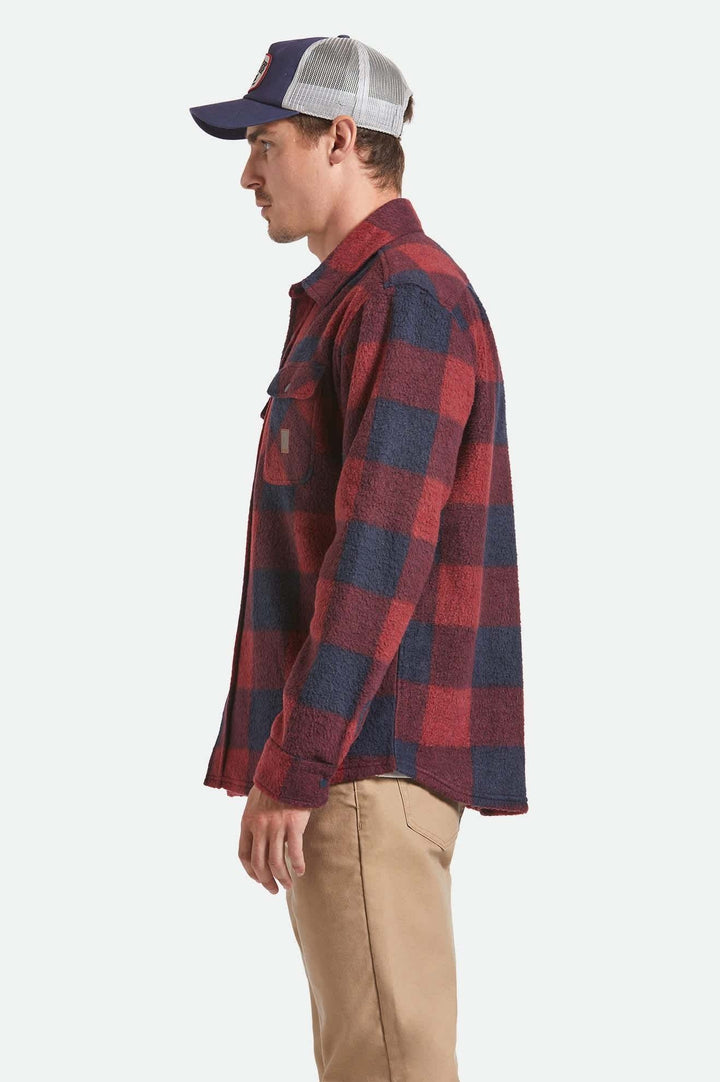 Brixton Bowery Long Sleeve Arctic Stretch (Men&