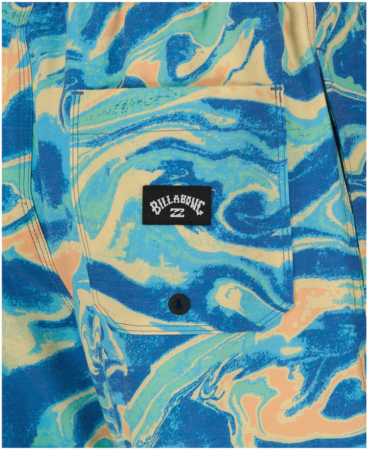 Billabong Sundays Layback (Youth) | Ocean Blue