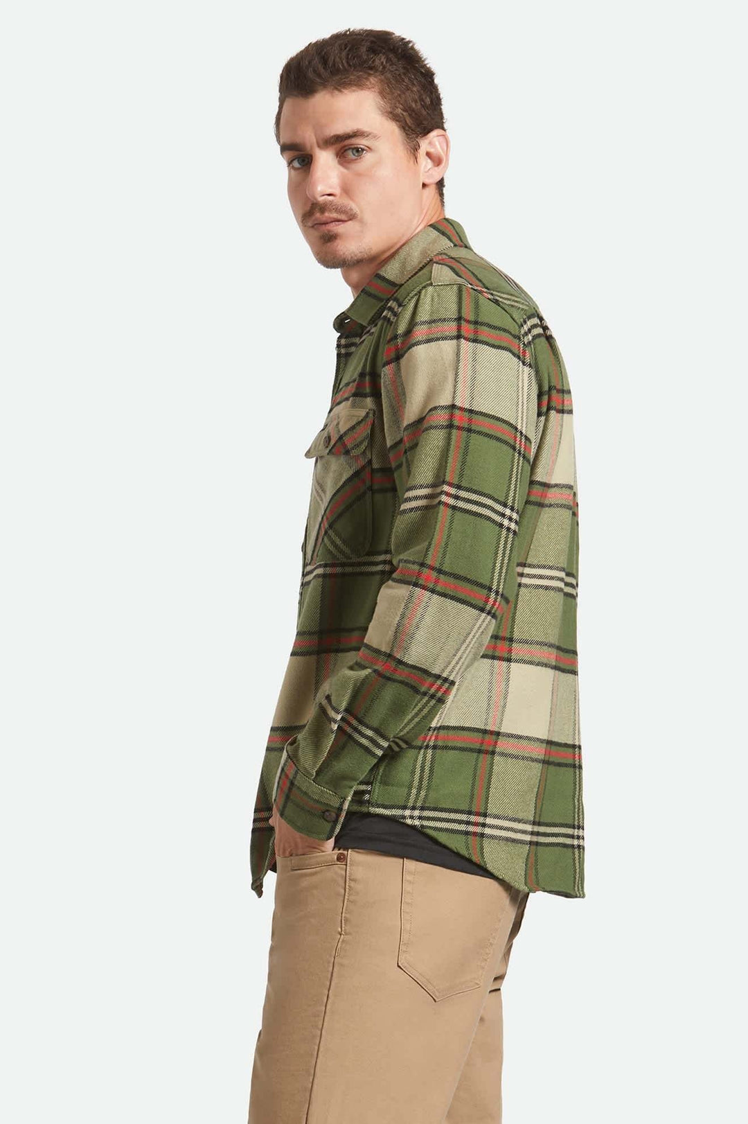 Brixton Bowery Flannel (Men&