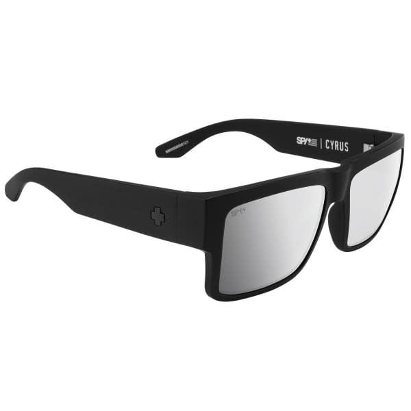 Spy Cyrus Sosi Matte Black | Gray Polarized Silver Mirror