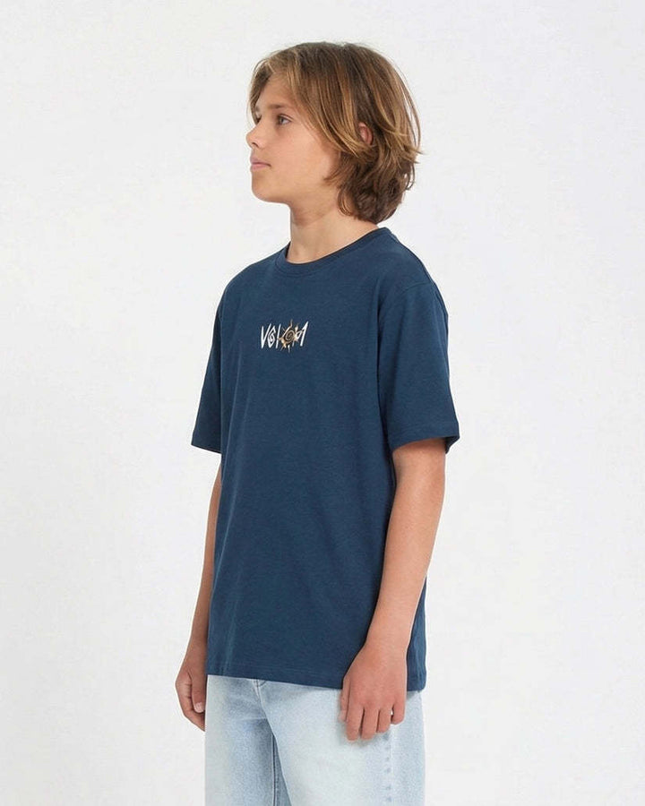 Volcom Sunfish Sst (Youth) | Dust Bowl Indigo