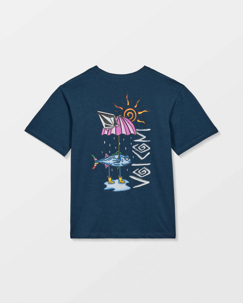 Volcom Sunfish Sst (Youth) | Dust Bowl Indigo