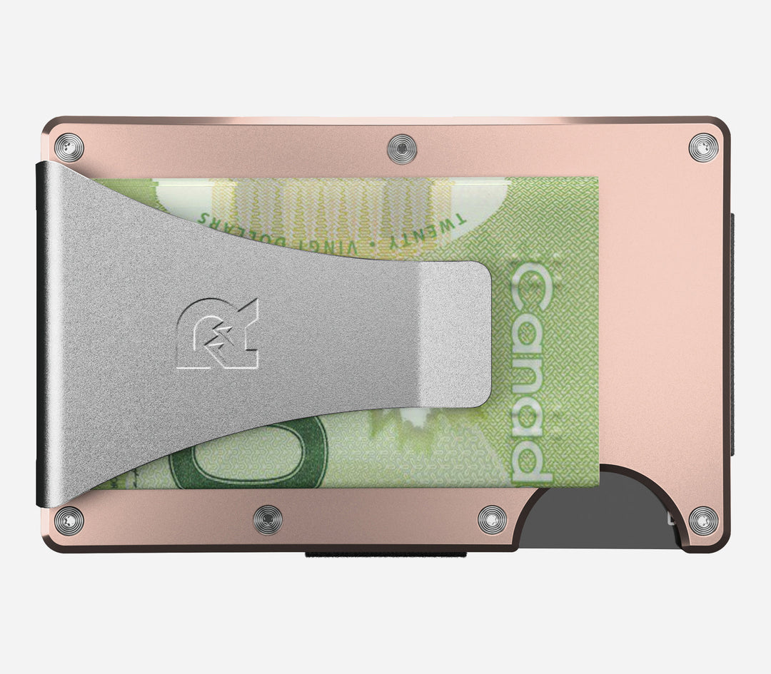Ridge Aluminum - Money Clip | Rose Gold