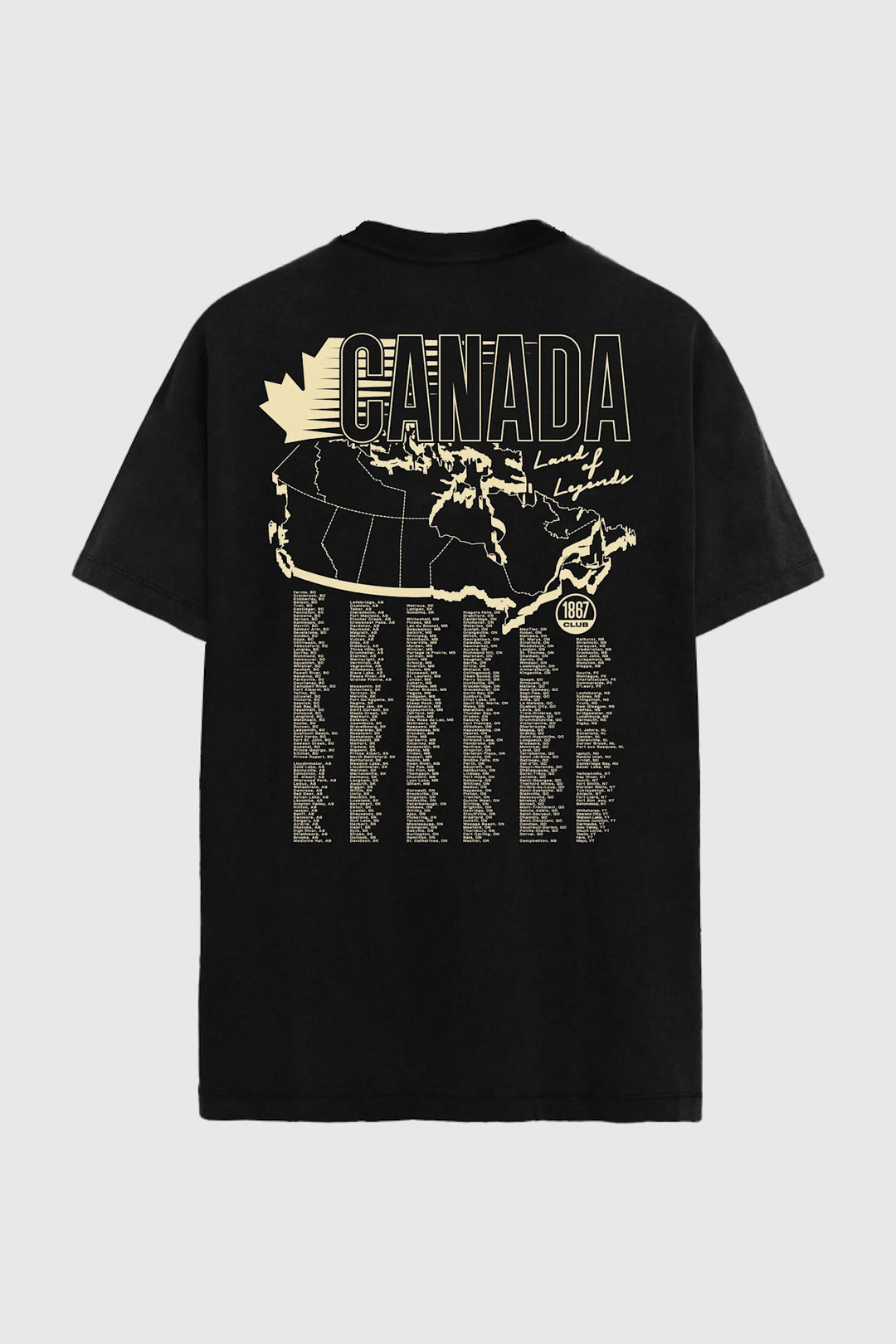 TEAMLTD Coast To Coast Tee (Unisex) (Women&