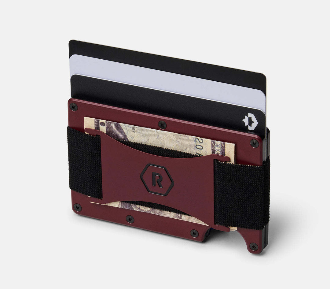 Ridge Aluminum - Cash Strap | Black Cherry