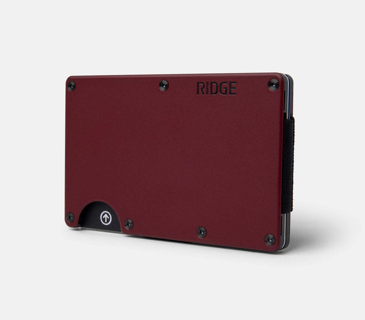 Ridge Aluminum - Cash Strap | Black Cherry
