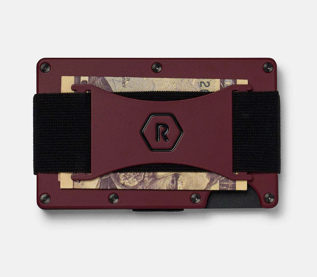 Ridge Aluminum - Cash Strap | Black Cherry
