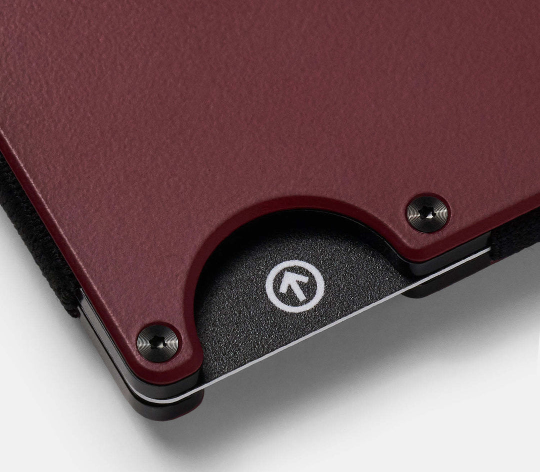 Ridge Aluminum - Cash Strap | Black Cherry