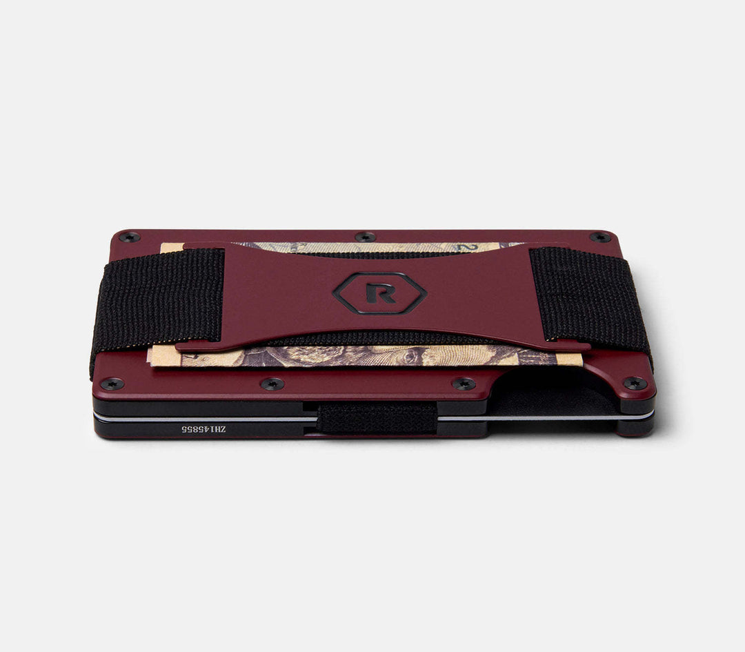Ridge Aluminum - Cash Strap | Black Cherry
