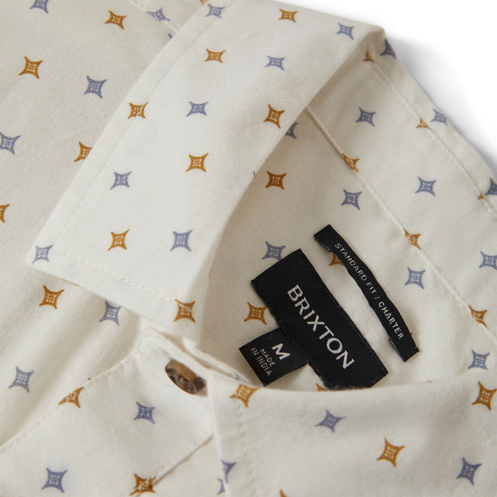 Brixton Charter Print Short Sleeve Woven (Men&