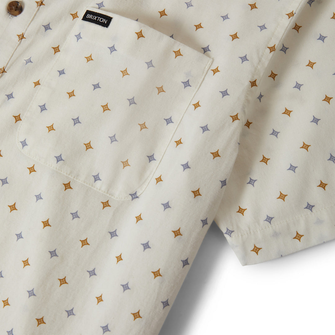 Brixton Charter Print Short Sleeve Woven (Men&