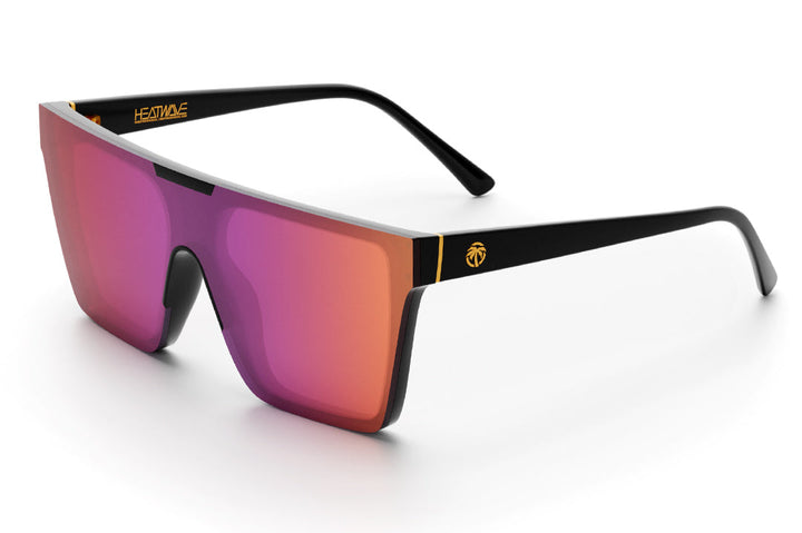 Heatwave Clarity Black | Rose Gold Lens