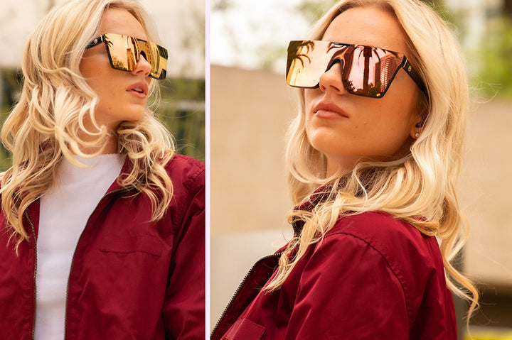 Heatwave Clarity Black | Rose Gold Lens