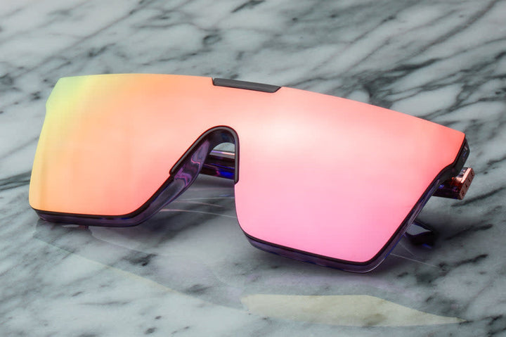 Heatwave Clarity Velvet Tortoise | Rose Gold Polarized