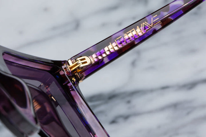 Heatwave Clarity Velvet Tortoise | Purple Polarized