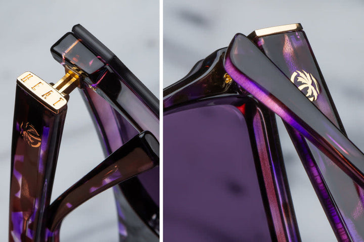 Heatwave Clarity Velvet Tortoise | Purple Polarized