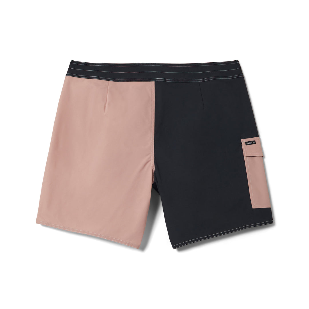 Brixton Classic Trunk 17" (Mens) | Black/Silver Pink