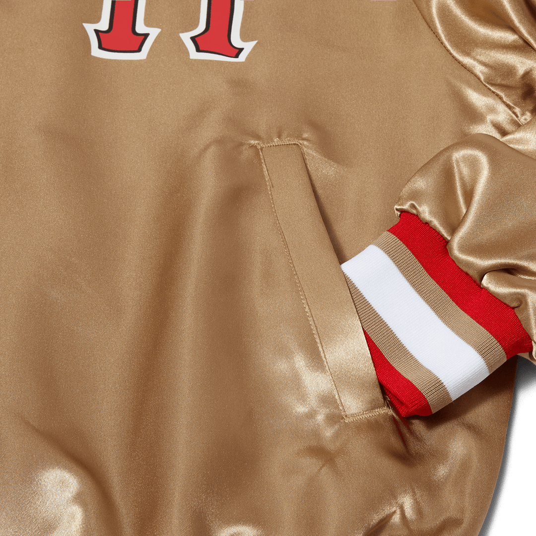 HUF Crackerjack Satin Baseball Jacket (Men&