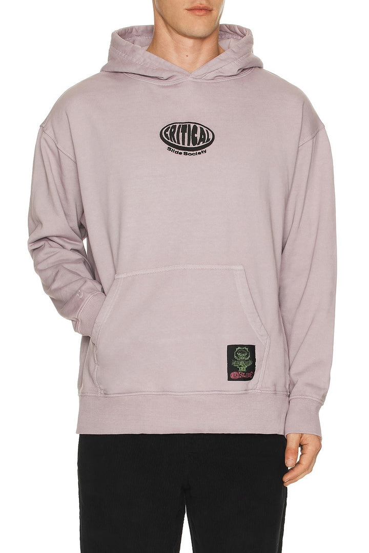 Critical Slide Buzzed Hoodie (Unisex) | Washed Purple