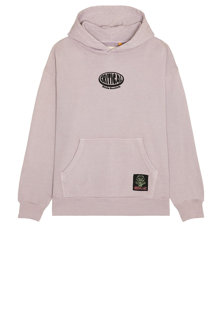 Critical Slide Buzzed Hoodie (Unisex) | Washed Purple