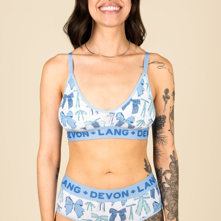 Devon + Lang Bria Bralette (Womens) | Bows