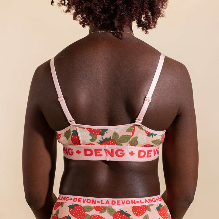 Devon + Lang Bria Bralette (Womens) | Wild Strawberry